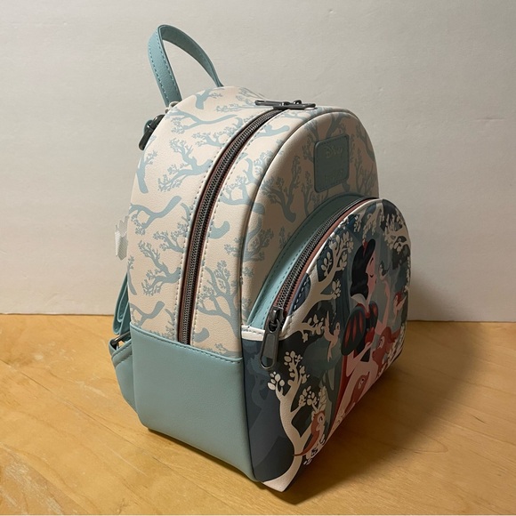 DISNEY x LOUNGEFLY Snow White and the Seven Dwarfs Forest Animal Mini Backpack